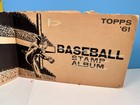 1961 Topps Baseball Stamp Album W stamps For Most Teams