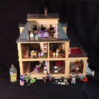 Complete And Furnished Playmobil 5300 Victorian Doll Mansion Playmobil Rosa