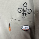 Rasco Fr Mens Sz 3xl Henley Shirt Long Sleeve Beige Fire Resistant Cat 2