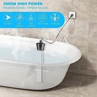 2000w Immersion Water Heater  Designed For Mini Inflatable Pools And Bathtubs  