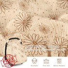 Muslin Baby Car Seat Cover Mesh Window Universal Fit Floral