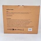 Brand New Llano Turbo Fan Laptop Cooler  no Light Version   - Black