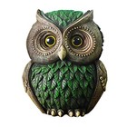 Small Owl Figurine 4 5 Inch Resin Hand Painted Bird Statue Shelf Decor Gift
