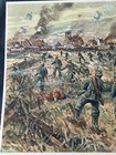 Willy Stower 1914 Germany Storms Lombartzyde World War I German Print 8x10