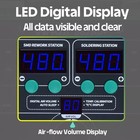 Yihua 862bd  750w Soldering Station Hot Air Gun Digital Desoldering Rework Tool