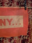 Vintage 1940   s Socony Advertising Banner Fragment As Acquired