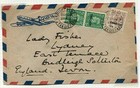 Morocco Agencies Kgvi 1949   d X2  5d On Envelope Airmail Bpo Tangier To Uk  56 