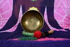Handmade Tibetan Healing 8 Inches Tiger Eye Beads Mala- Yoga And Therapy Bowl