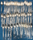 45 Pc Garland Pattern Silverplated Nos Place   Oval Soup Spoons 1847 Rogers Is