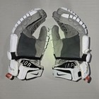 Nike Vapor Premier Men s Lacrosse Gloves Used White - Read Description For Size
