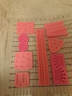 Lot Of 25 Silicone Cake Decoration Molds Fondant Candy Making Baking Tools