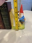 Vintage Gorham Unieboek B v  1980 Gnome Ceramic Bookends 