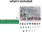 Incraftables Googly Eyes 1680pcs Set  Self Adhesive Wiggle Eye For Diy Crafts