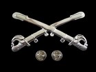 U s Civil War Cavalry Cross Sabers Cross Swords Large Kepi Hat Badge