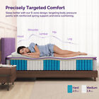 12 Inch Queen Size Hybrid Memory Foam Mattress Pillow Top Pocket Spring Mattress