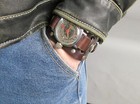 Steampunk Vintage Watch Slava 2mchz Ussr Exclusive Watch Handmade Watch Cyberpun