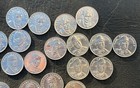 Shell Gasoline Oil Coins Aluminum 30 Pcs  Einstein Lincoln Edison Admiral Byrd