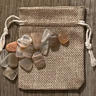 14 Polished Moonstones-crafts-amulets-medicine-balance-new Beginnings-1 2  To 1 