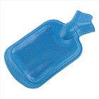 Hot Water Bottle Rubber Bag Warm Relaxing Heat Cold Therapy