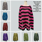 Girl Oversized Distressed Ripped Jumper Knitted Sweater Pullover Loose Knit Tops