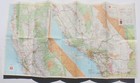 Vtg 1971 Road Map California Phillips 66 San Francisco    Los Angeles Nos