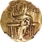 Gold John Iii 1221-1254 Ad Byzantine Empire Av El Hyperpyron Jesus Mary Coin Ngc