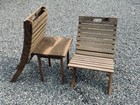 Handmade Ancient Sinker Cypress Chairs And Table