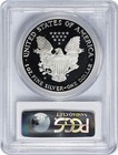 2001-w American Silver Eagle Dollar Pr69dcam Pcgs Proof 69 Deep Cameo