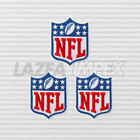 Nfl Logo Small Collar Size Patch Embroidered Iron On 1 5x1 75   Embroidery Patch