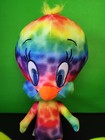Warner Bros Looney Tunes Tweety Bird Plush Tie Dye 13  Stuffed Animal Toy