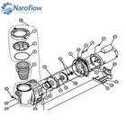 011513 - Whisperflo High Performance 1hp Pool Pump Replacement Pc g-nidec
