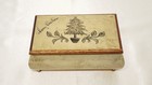 Vintage Reuge Swiss Movement Merry Christmas Music Box - Plays Silent Night