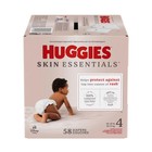Huggies Skin Essentials Luxury Diapers  - Size 4 - 58ct