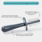 Double Sided Toothbrush  First Toothbrush For Baby   Toddler  1 Pack  Gray
