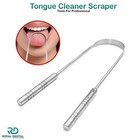 Tongue Scraper Cleaner Stainless Steel Dental Fresh Breath Cleaning Oral Tounge