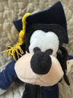 Vintage 1990s Disney Grad Nite Goofy Bean Bag Plush Disneyland Tag Attached