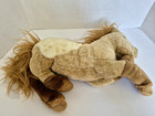 Fao Schwarz Vintage Adopt A Pets Plush Horse Brown Tan Pony 15    Soft Clean