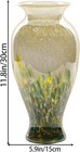 Blown Glass Vase  Unique Glass Vase  Colorful Bottle Decorative Vase For Home Li