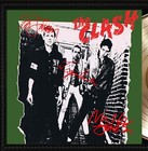The Clash Framed Cherry Wood Reproduction Signature Lp Record Display 