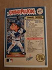  Garbage Pail Kids Custom Shohei Ohtani Trading Card Dodgers