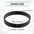 1604895 Vacuum Belts Replacement For Bissell Easy Vac 23t7k 23t7p 23t7q Vacuum