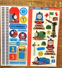 6 Sheets Of Thomas The Train   Friends  12x12 Scrapbooking Paper Stickers Lot