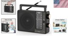 Am Fm Radio Portable Plug In Wall Or Aa Battery Operated For Home outdoor   Emer
