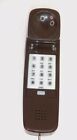 Vintage Itt Trimline Touch Tone Telephone Brown