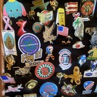Lapel Pins 1lb 6oz Large Lot Ig