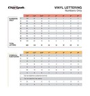 Creative Self-adhesive Vinyl Letters And Numbers Set - 610pcs  1 4 Inch White