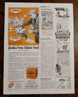 1952 Case  vac  Farm Utility Tractor   Peebles  Free Choice Feed Vintage Ads