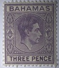 Travelstamps  1938 Bahamas Stamps Sc  105 - Three Pence  Kgvi  Mint  Og Nh Mnh