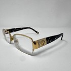 Versace Mod 1175-b 1002 Gold Tortoise Eyeglass Frames 53-17-135