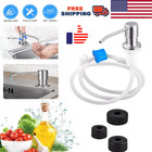 360   Sink Soap Dispenser Stainless Steel Kitchen Hands Liquid Pump Bottle Tube 